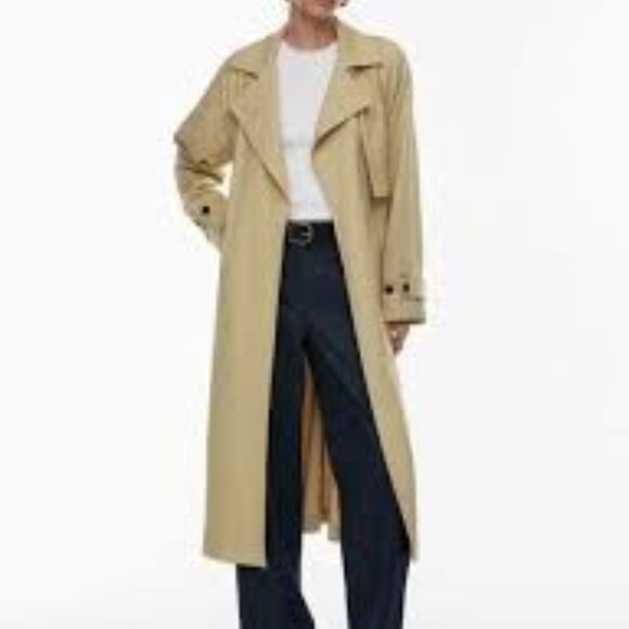 NWT Babaton Cultivate Trench 2XS wicker tan - Picture 1 of 4
